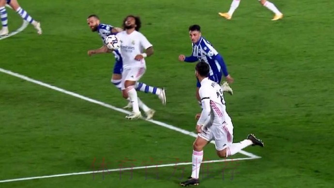 马塞洛申诉被拽头发 主裁:他只是把手放你头发上